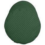 vidaXL Coussins d'accent 2 Pièces Vert foncé Ø 15 x 40 cm