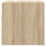 vidaXL Meubles TV muraux 2 Pièces Chêne sonoma 30 5x30x30 cm