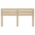 vidaXL Tête de lit Chêne Sonoma 180 cm Bois d'ingénierie