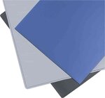 Sous-mains 630 x 500 m Rabat Transparent Gris clair HELIT