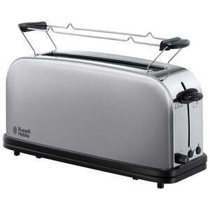 Russell hobbs grille-pain à fente longue adventure argenté 1000 w