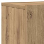 vidaXL Meuble TV mural chêne artisanal 60x30x41 cm