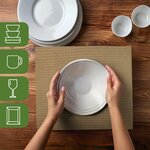 Pack and Move - Lot 20 Intercalaires Carton Séparation Assiettes - 29.5 X 29.5 CM - Plaque carton - Protection Vaisselle Déménagement et Stockage