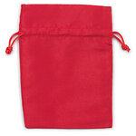 Pochon effet satin noir 10 x 11 cm (lot de 20)