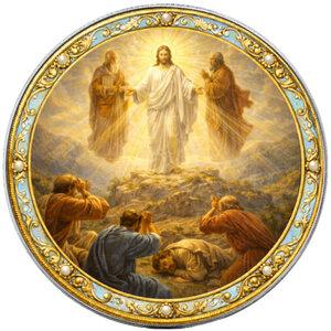 Monnaie TRANSFIGURATION Mysteries of the Rosary 1 Oz Argent 1$ USA 2026 (PRÉCOMMANDE)