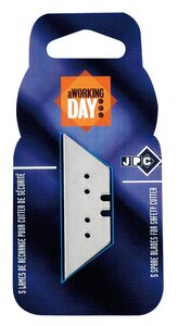 Etui de 5 lames pour cutter securite 402018 JPC