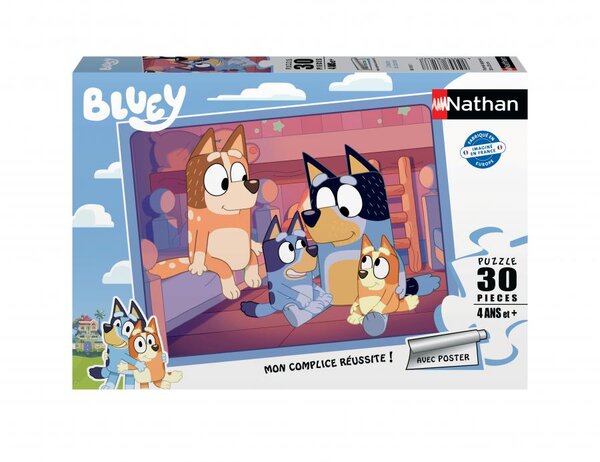 Puzzle 30 p - l'heure de dormir /  bluey