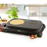 Domo crêpière double do8715p 1000 w noir