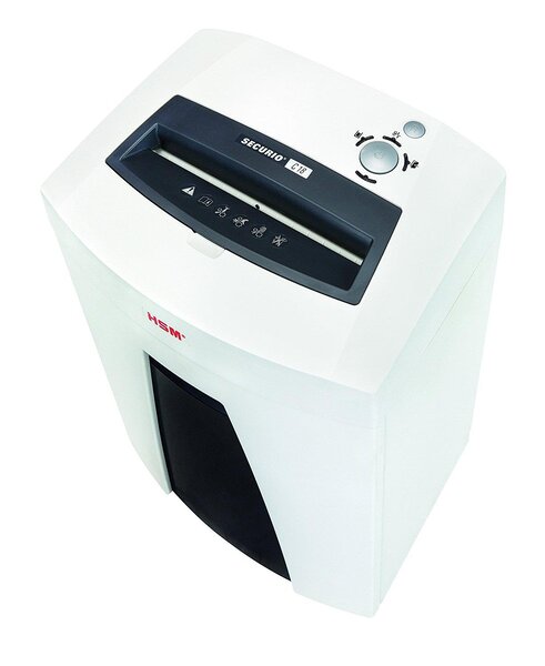 Destructeur Securio C18 Coupe 5,8 mm P2 17 Feuilles 25 Litres HSM