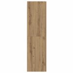 vidaXL Meuble TV chêne artisanal 30 5x30x110 cm bois d'ingénierie