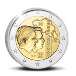 Pièce de monnaie 2 euro commémorative Belgique 2021 BE – UEBL
