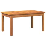 vidaXL Ensemble bistrot avec coussin 5 Pièces Marron Polyester