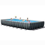 Intex Ensemble de piscine Ultra XTR Frame Rectangulaire 975x488x132 cm