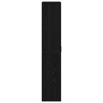 vidaXL Buffet Chêne noir 80 x 35 x 180 cm Bois d'ingénierie