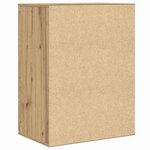 vidaXL Buffet chêne artisanal 60 x 39 x 80 cm Bois d'ingénierie