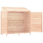 vidaXL Remise de jardin 102x52x112 cm Bois de sapin solide