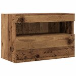 vidaXL Meuble TV mural Bois ancien 60 x 30 x 40 cm Bois d'ingénierie