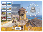 Collector 8 timbres - Bastia - Cité génoise - Lettre Verte
