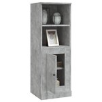 vidaXL Buffet haut gris béton 36x35 5x103 5 cm bois d'ingénierie