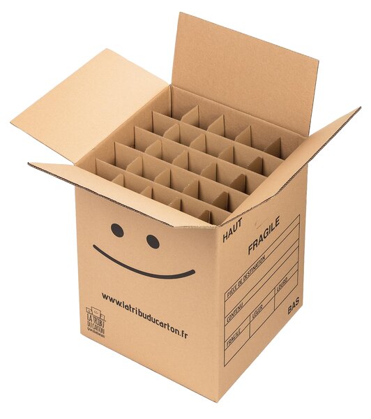 Carton ultra renforcé 75 verres