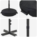 vidaXL Parasol de jardin 230 x 230 cm Polyester Rectangulaire