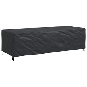 vidaXL Housse pour mobilier d'extérieur Noir 270 x 110 x 70 cm 210D