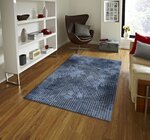 Tapis de salon FISUN 200 x 300 cm - Bleu