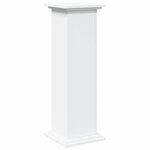vidaXL Piédestal avec rangement blanc 31x30x90 cm bois d'ingénierie