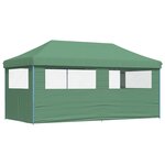 vidaXL Tente de fête 292 x 580 x 315 cm Vert Tissu Oxford
