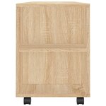 vidaXL Meubles TV chêne sonoma 102x34 5x43 cm bois d'ingénierie