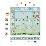 Tableau d organisation en bois