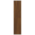 Vidaxl bibliothèque/séparateur de pièce chêne marron 100x30x135 cm