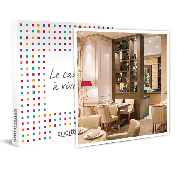 Smartbox - coffret cadeau - repas gastronomique menu 3 plats avec boissons sur les grands boulevards à paris