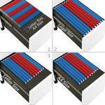 vidaXL Classeur mobile Blanc 30x45x59 cm Acier