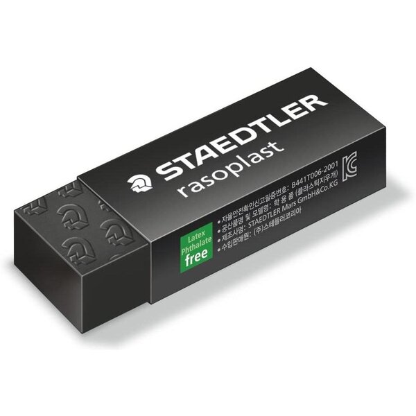 Gomme RASOPLAST B20 Black Line Noire STAEDTLER