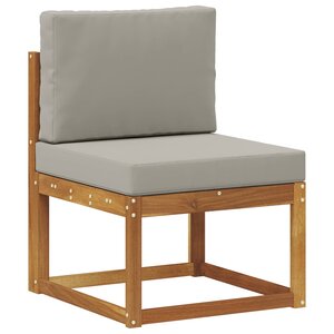 vidaXL Sofa de milieu extérieur Bois d'Acacia Massif