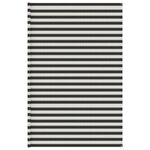 vidaXL Tapis de tente anthracite et blanc 400x800 cm PEHD