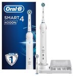 Oral-b smart 4 4000n brosse a dents électrique par braun - blanc