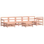vidaXL Salon de jardin 8 Pièces bois massif douglas