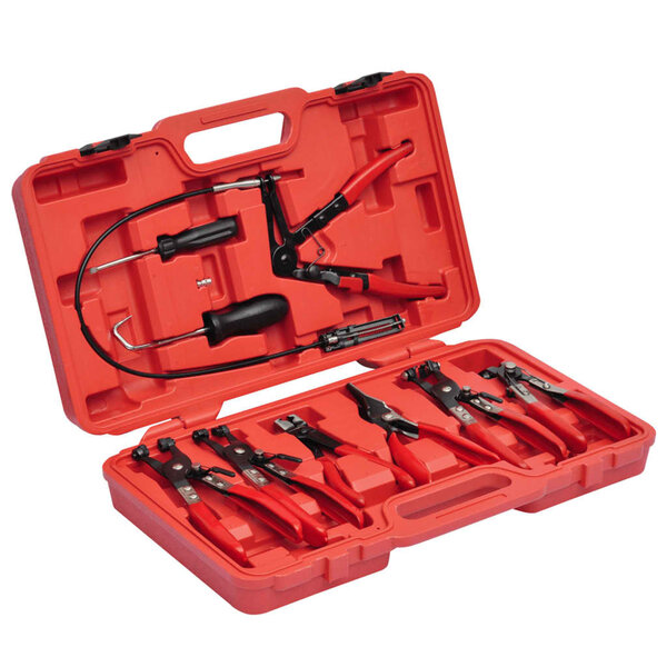 Kit de pinces à collier et tournevis 10 pièces