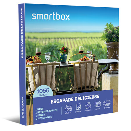 SMARTBOX - Coffret Cadeau Escapade délicieuse -  Séjour