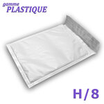 Lot de 400 enveloppes à bulles plastique h/8 format 260x350 mm