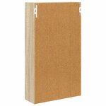 vidaXL Armoire murale de salle de bain Chêne Sonoma 40 x 14 x 70 cm
