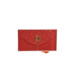 PAPERTREE WEDDING IMPERIAL Lot de 5 Enveloppes cadeau 19x10cm Rouge