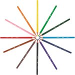 BIC Kids - Crayons de couleur BIC Kids Evolution x12