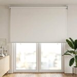 vidaXL Store enrouleur Protection UV Blanc 60 x 230 cm Polyester