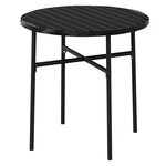 vidaXL Ensemble à manger de jardin 3 Pièces Résine tressée Noir
