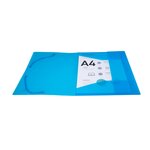 Chemise à élastiques PP A4 Chromaline Translucide Couleur Aléatoire x 30 EXACOMPTA