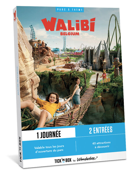 Coffret cadeau - TICKETBOX - Walibi Belgique
