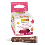 Stylo chocolat + Colorant alimentaire naturel Rouge-rose